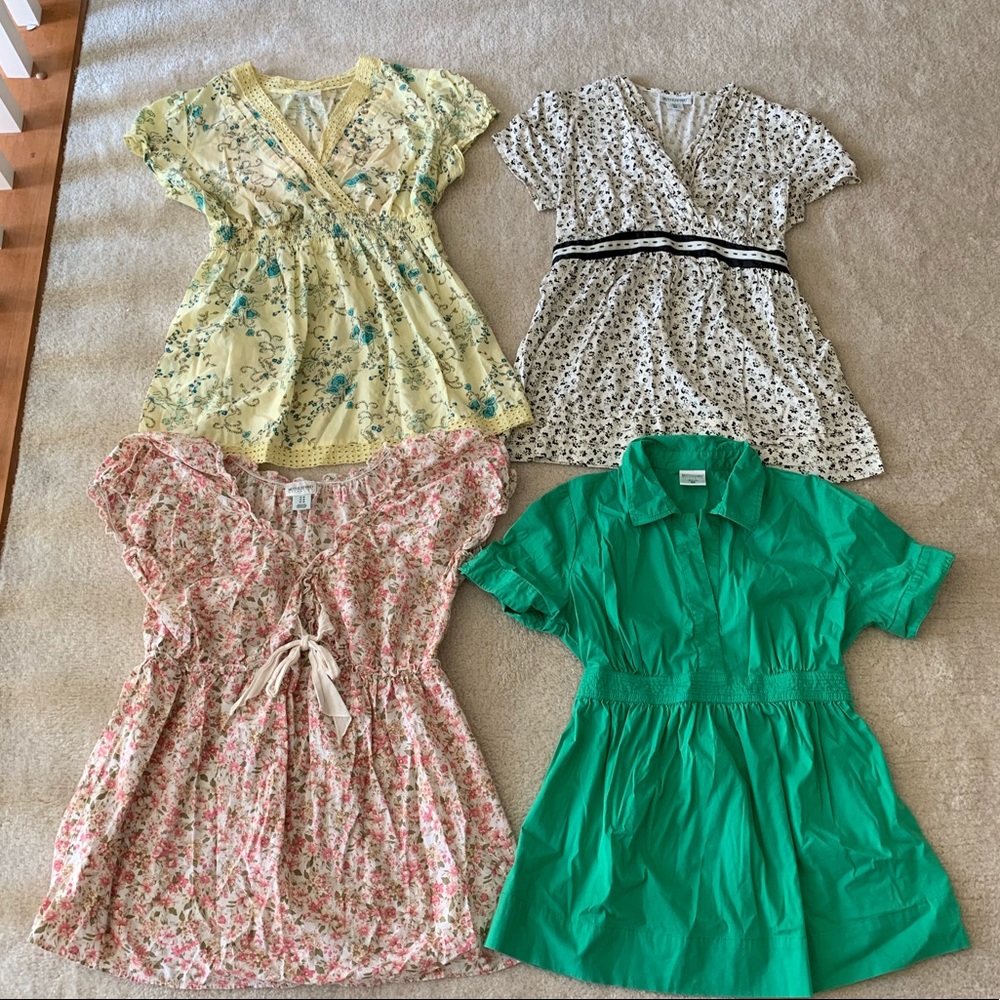 BUNDLE! Motherhood maternity tops size med.